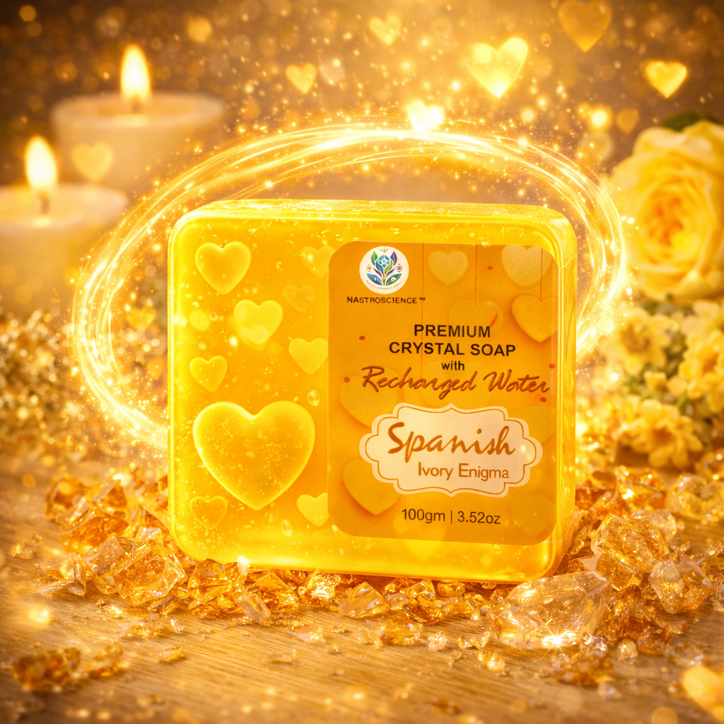 Spanish ivory Enigma Crystal Soap