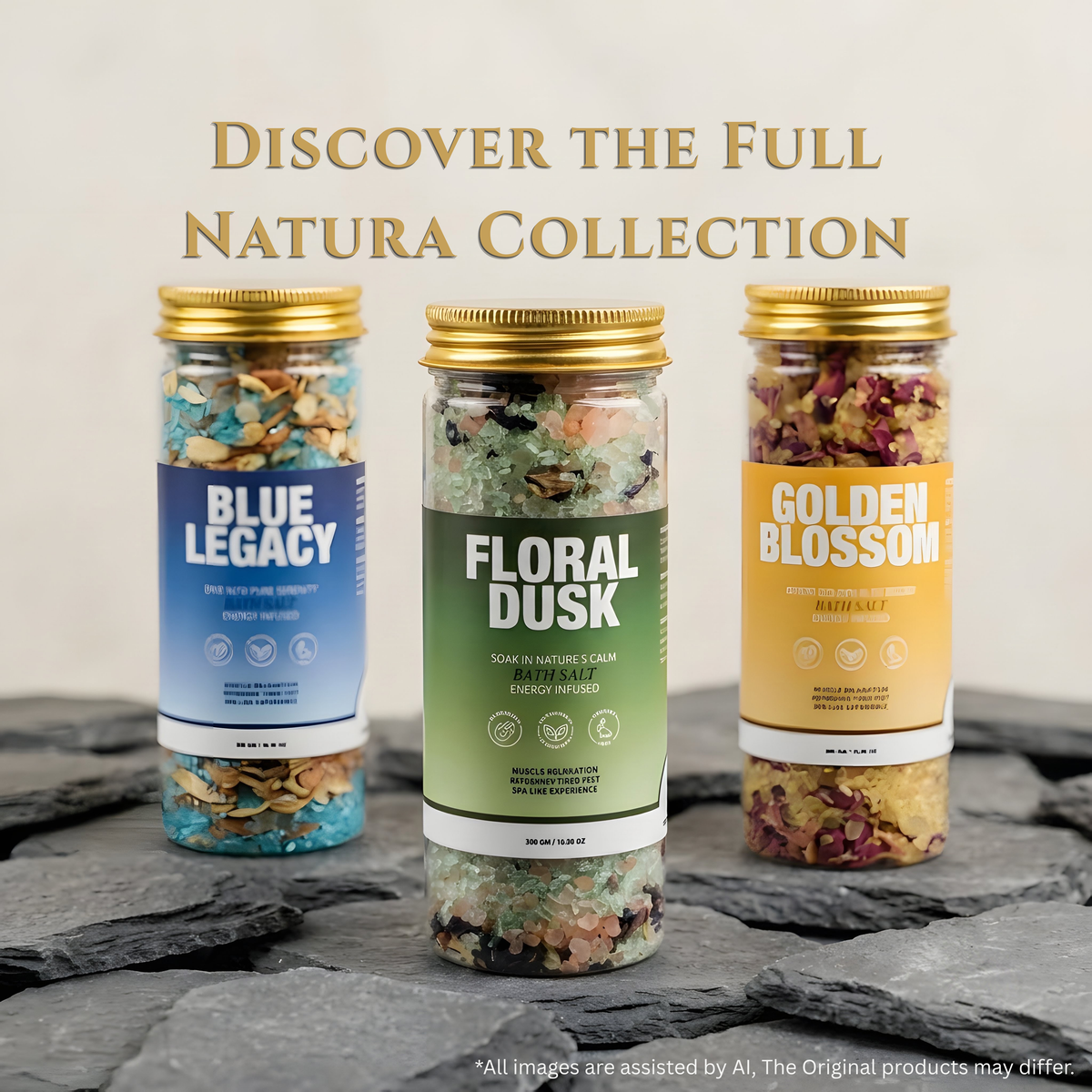 Floral Dusk Bath Salt - Nastroscience, view 8