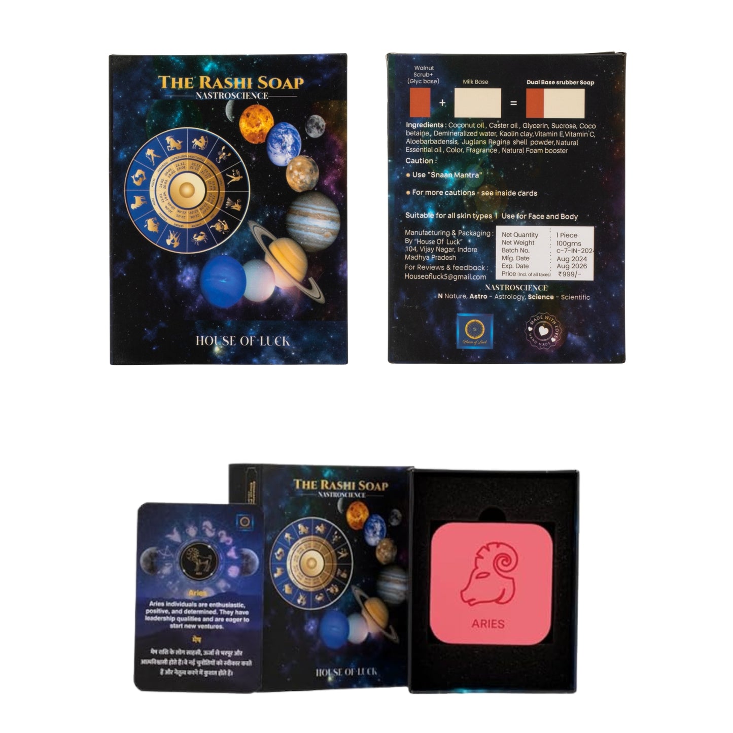 Aries Zodiac Soap