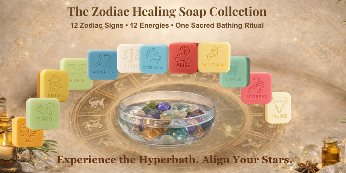 zodiac soap collection nastroscience aura cleansing spiritual bath
