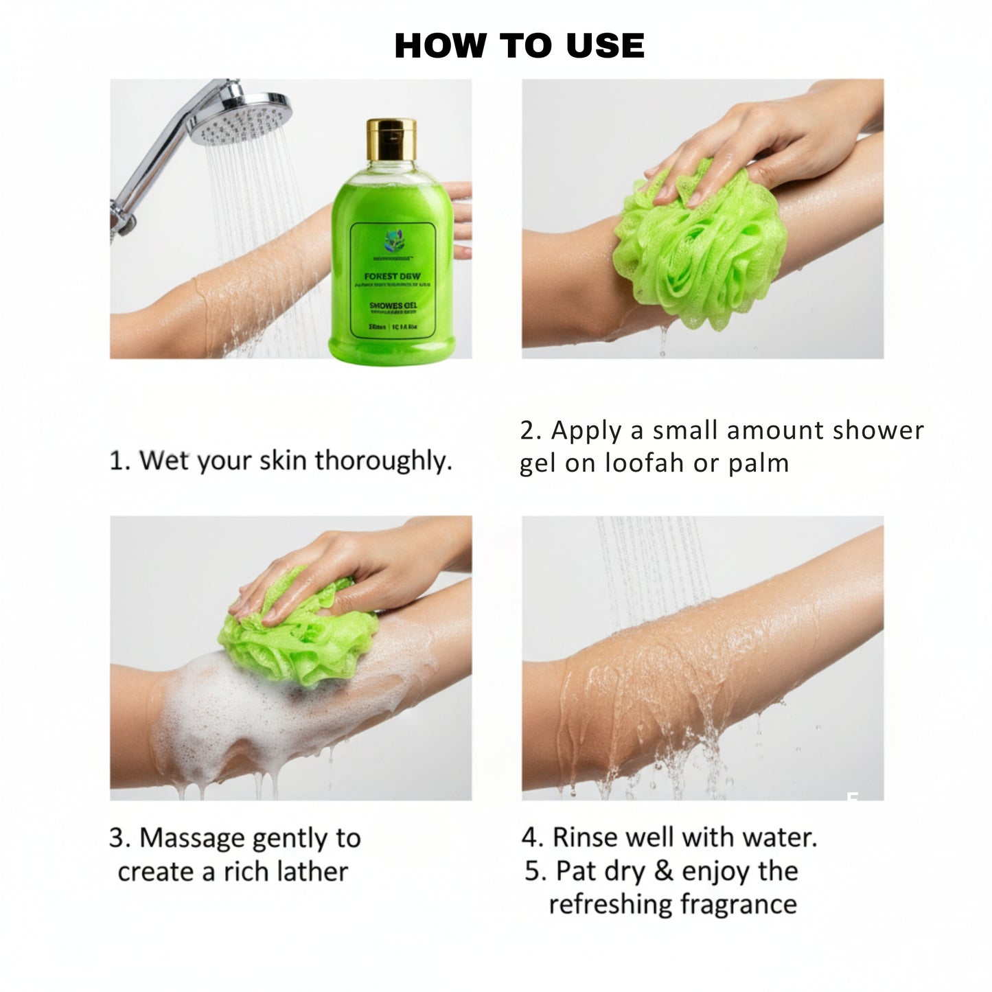 Forest Dew Shower Gel