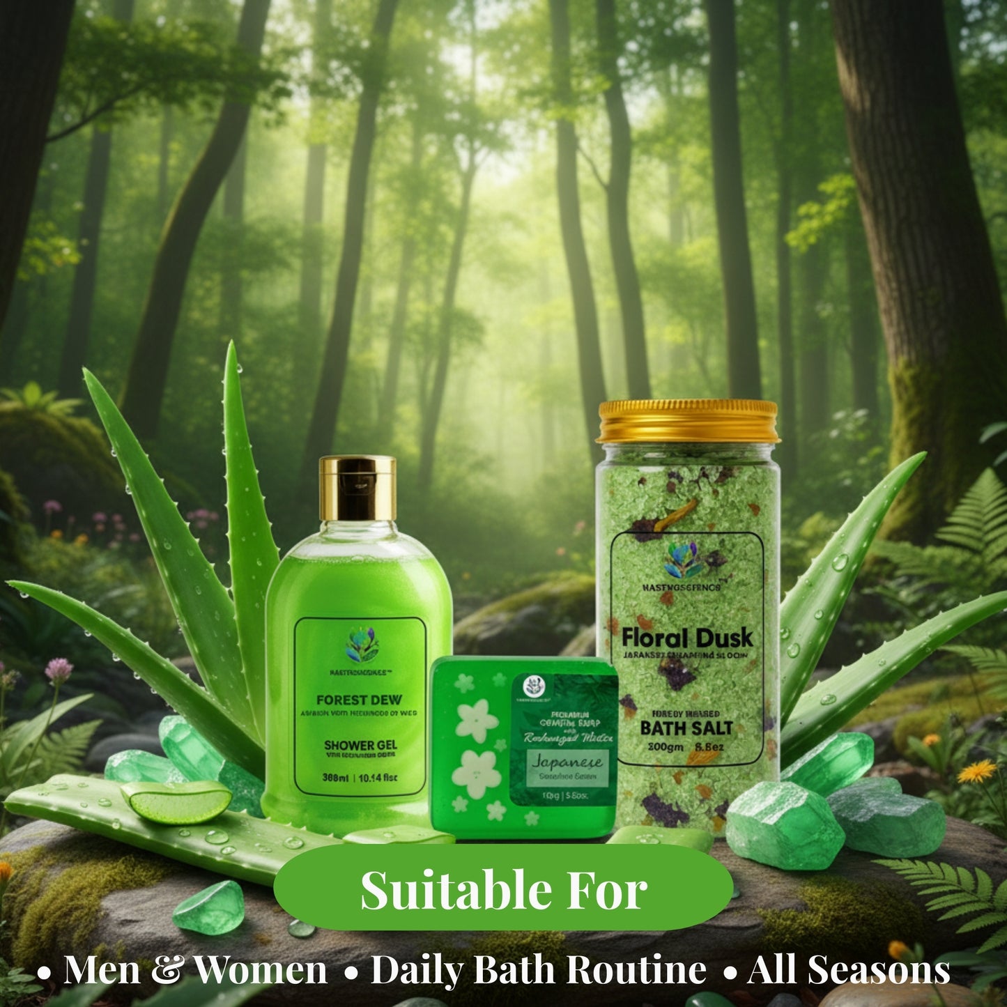Nastroscience Forest Calm Luxury Ritual Kit