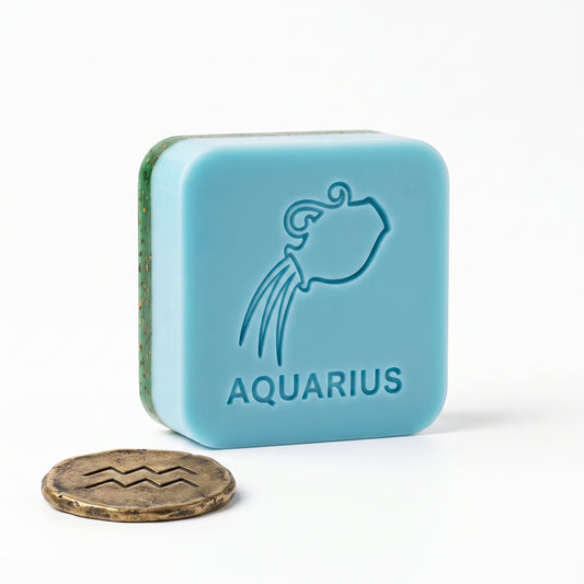Aquarius Zodiac Soap