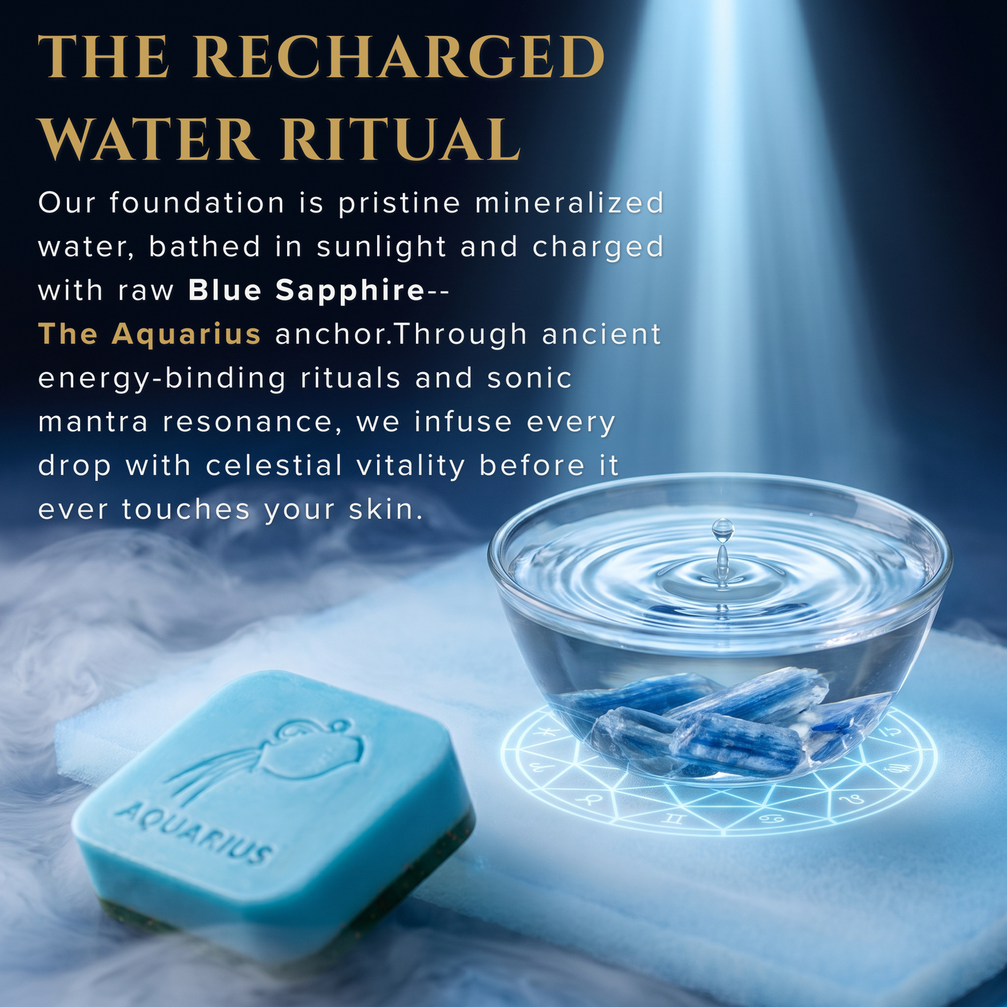 Aquarius Zodiac Soap