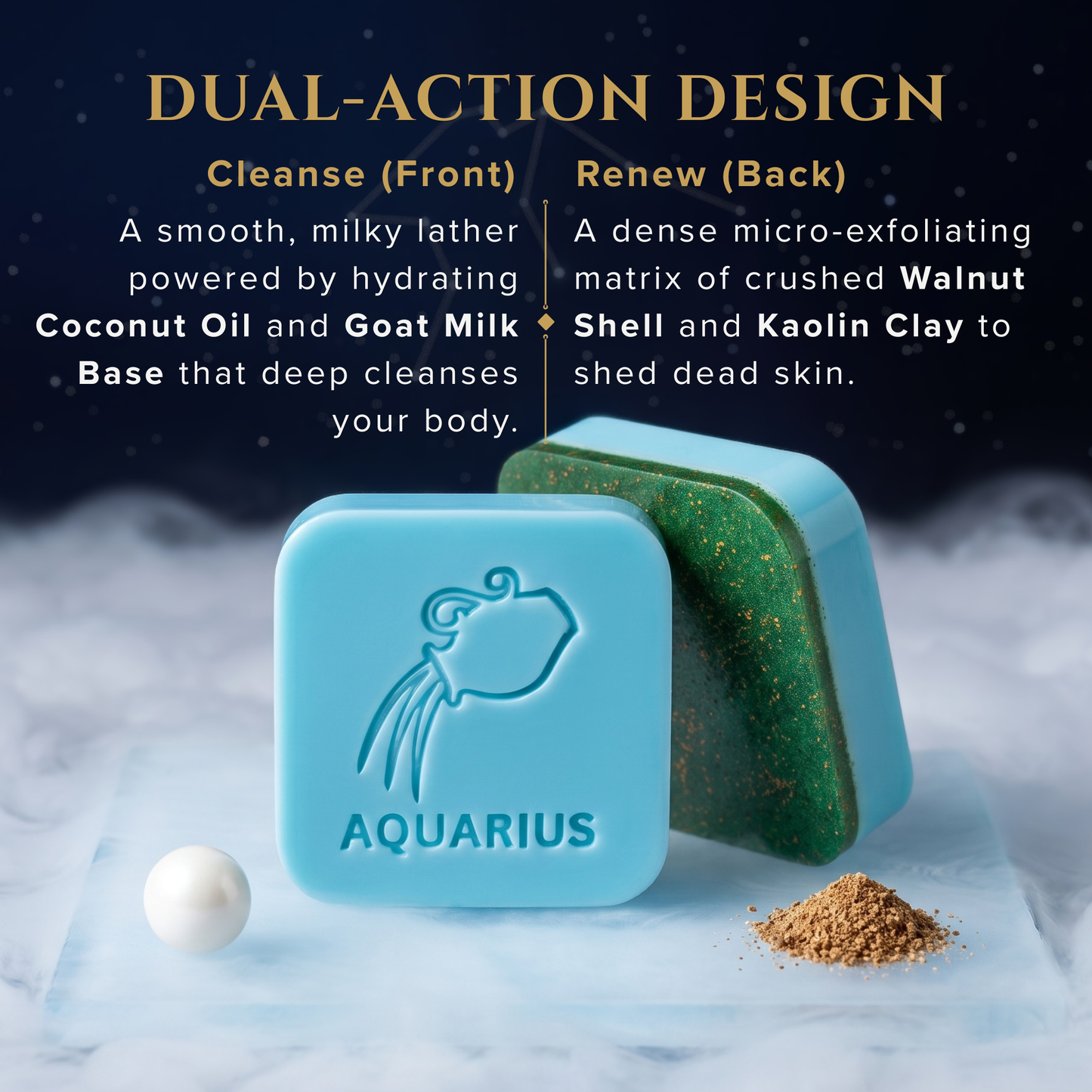 Aquarius Zodiac Soap