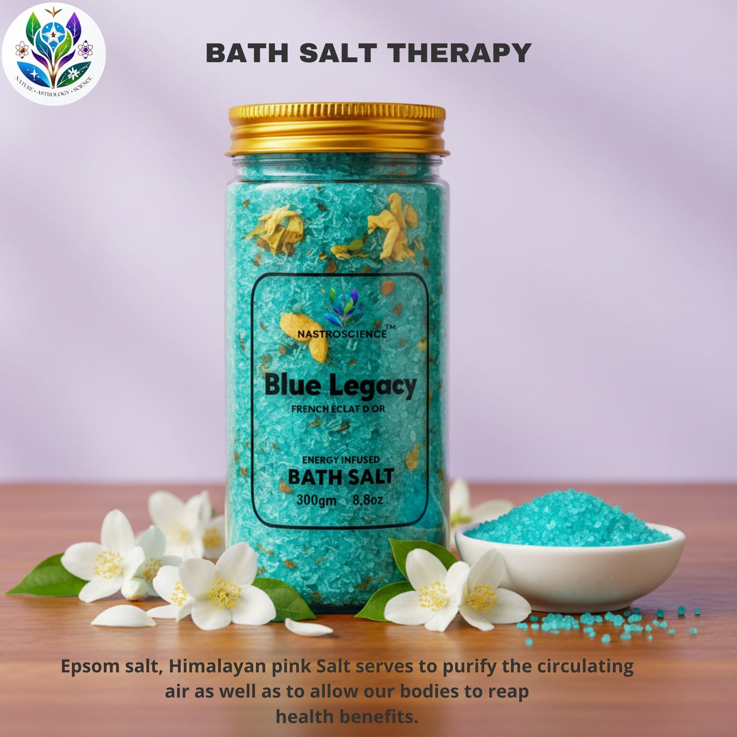 Blue Legacy Energy Infused Bath Salt