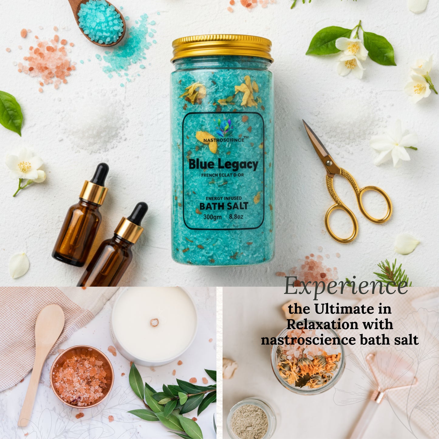Blue Legacy Energy Infused Bath Salt