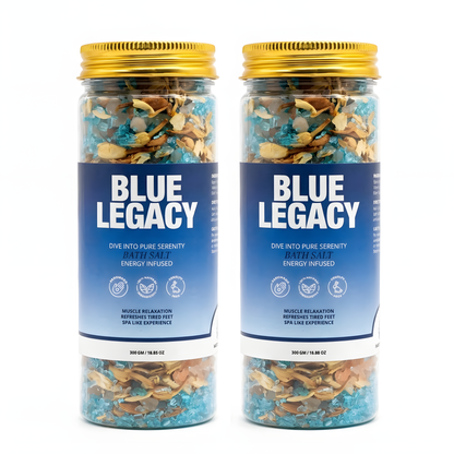 Blue Legacy Bath Salt Pack of 2 by Nastroscience