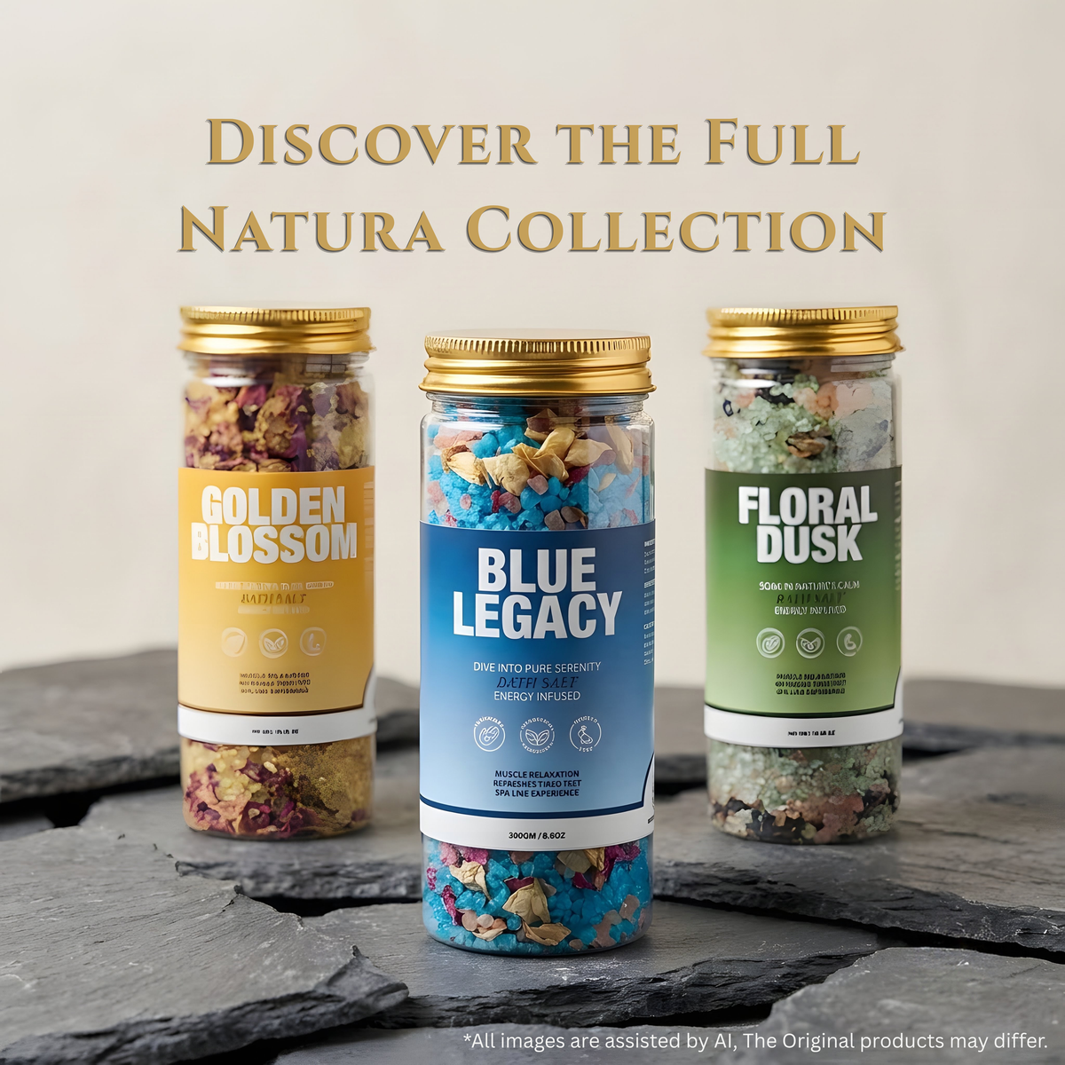 Blue Legacy Bath Salt - Nastroscience, view 8