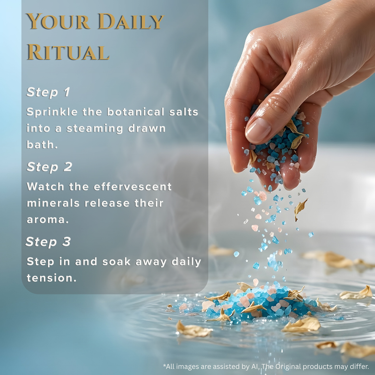 Blue Legacy Bath Salt - Nastroscience, view 7