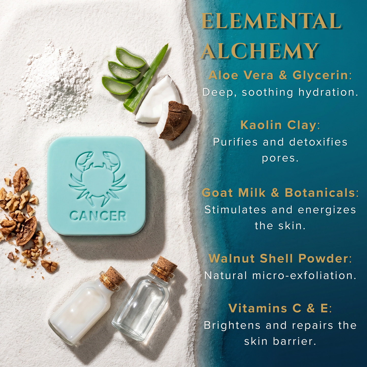 Cancer Zodiac  Soap
