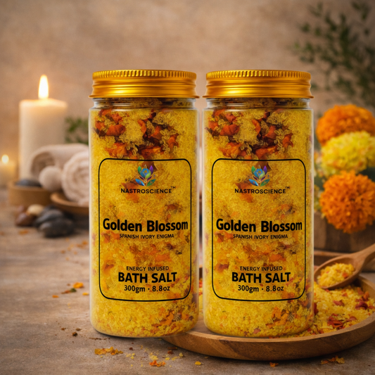 Golden Blossom Energy Infused Bath Salt (pack of 2)