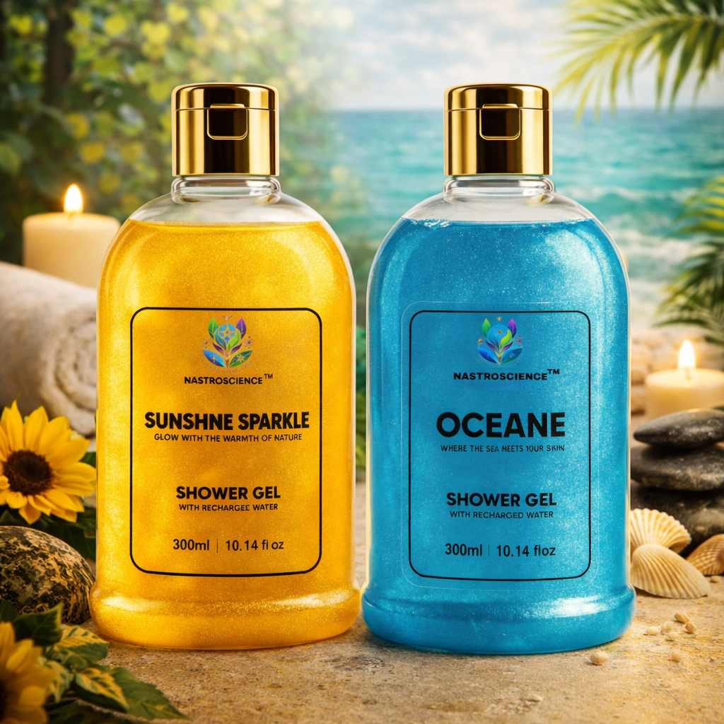 Sunshine Sparkle & Oceane Shower Gel (Pack Of 2)