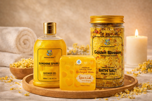 Nastroscience Golden Glow Luxury Ritual Kit
