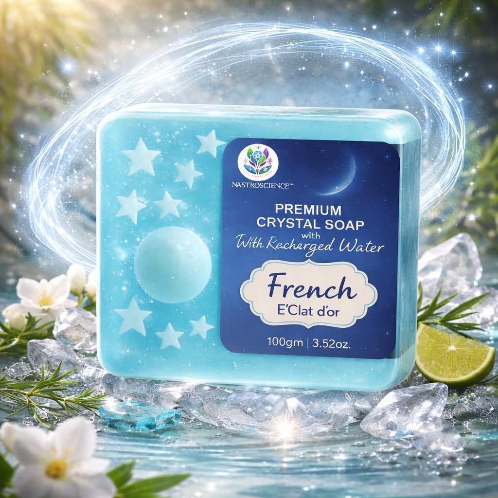 French E'Clat d'or Crystal Soap