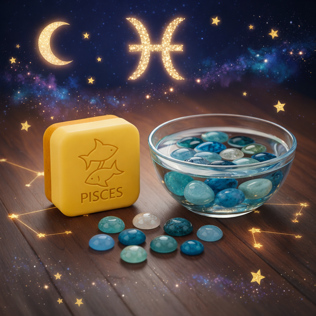 Pisces Zodiac Soap