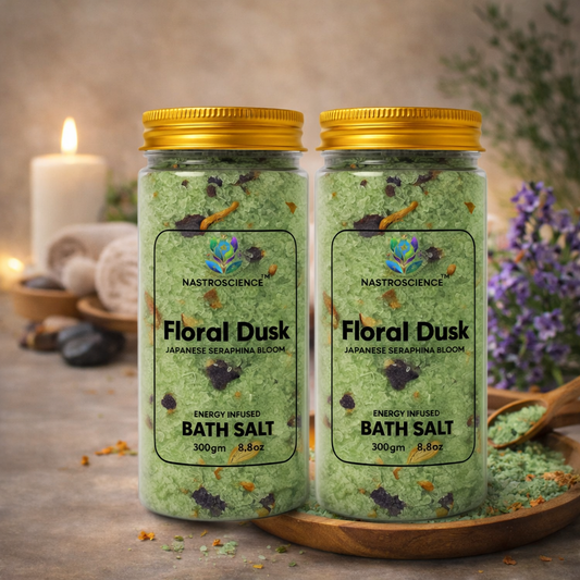 Floral Dusk Energy Infused Bath Salt(Pack of 2)