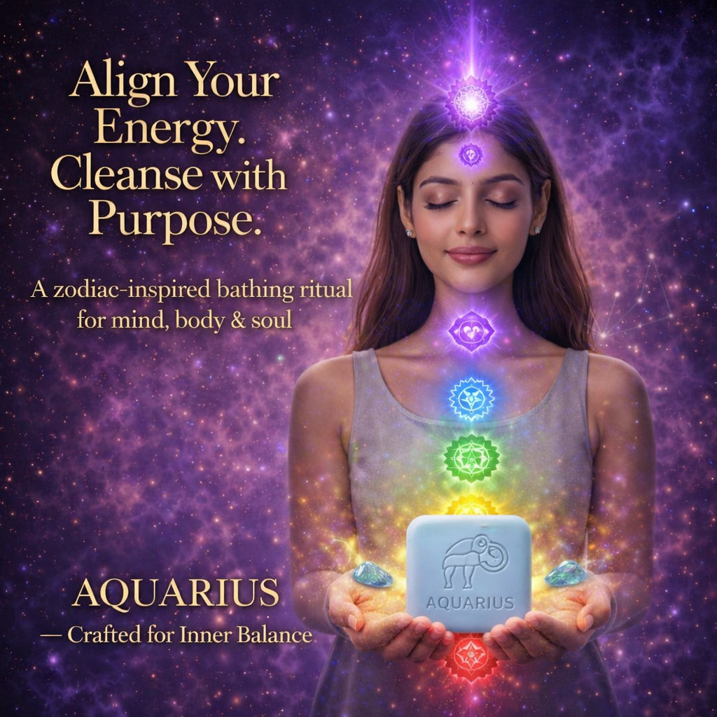 Aquarius Zodiac Soap
