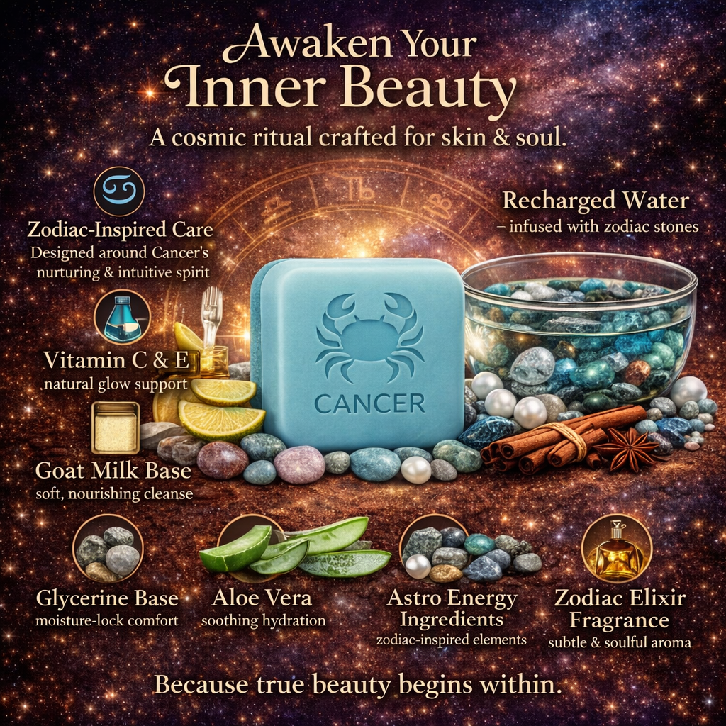 Cancer Zodiac  Soap