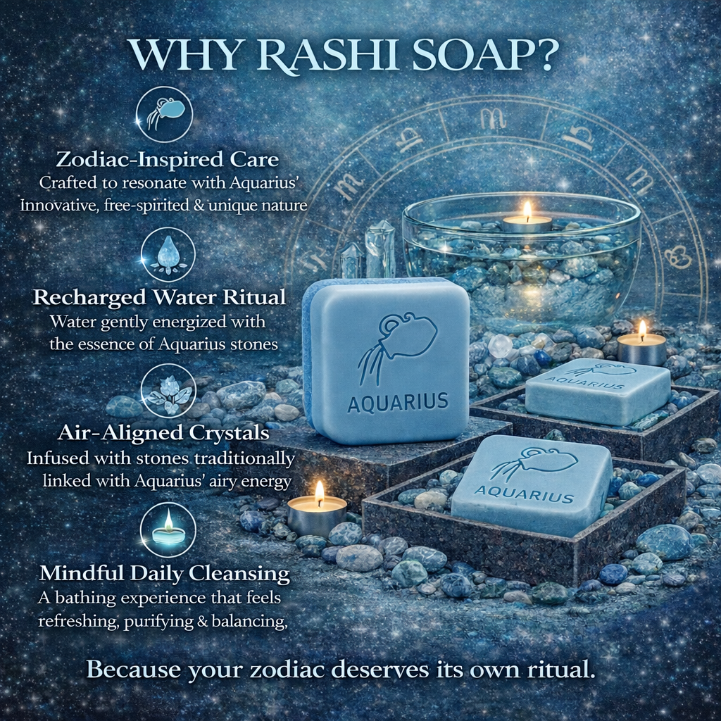 Aquarius Zodiac Soap