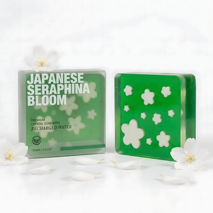 Japanese Seraphina Bloom Crystal Soap by Nastroscience