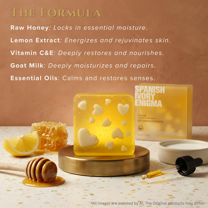 Spanish Ivory Enigma Crystal Soap - Nastroscience, view 3
