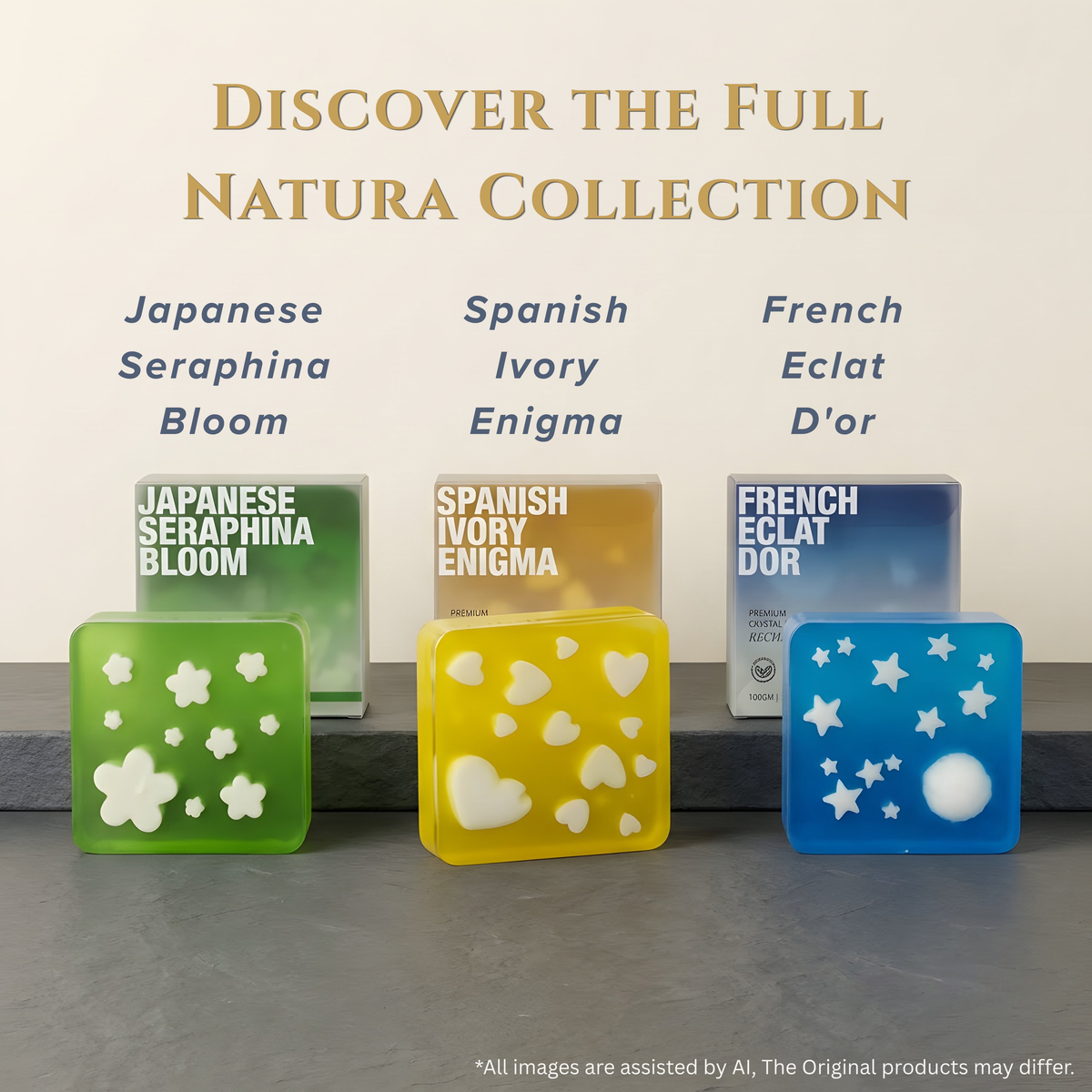 Spanish Ivory Enigma Crystal Soap - Nastroscience, view 8