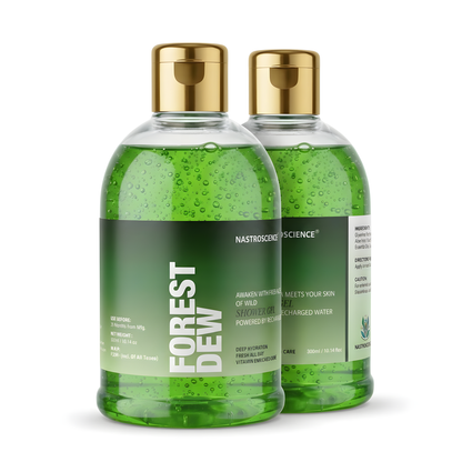 Forest Dew Shower Gel Pack of 2 by Nastroscience