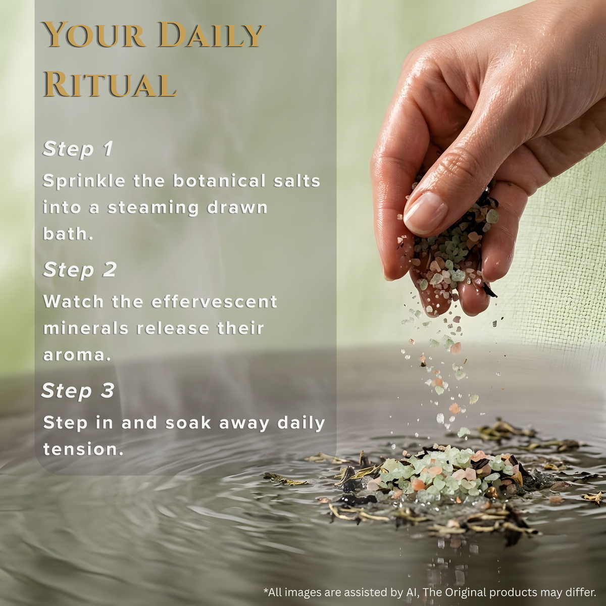 Floral Dusk Bath Salt - Nastroscience, view 7