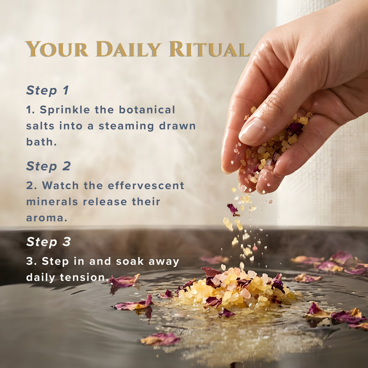 Golden Blossom Bath Salt Pack of 2 - view 7