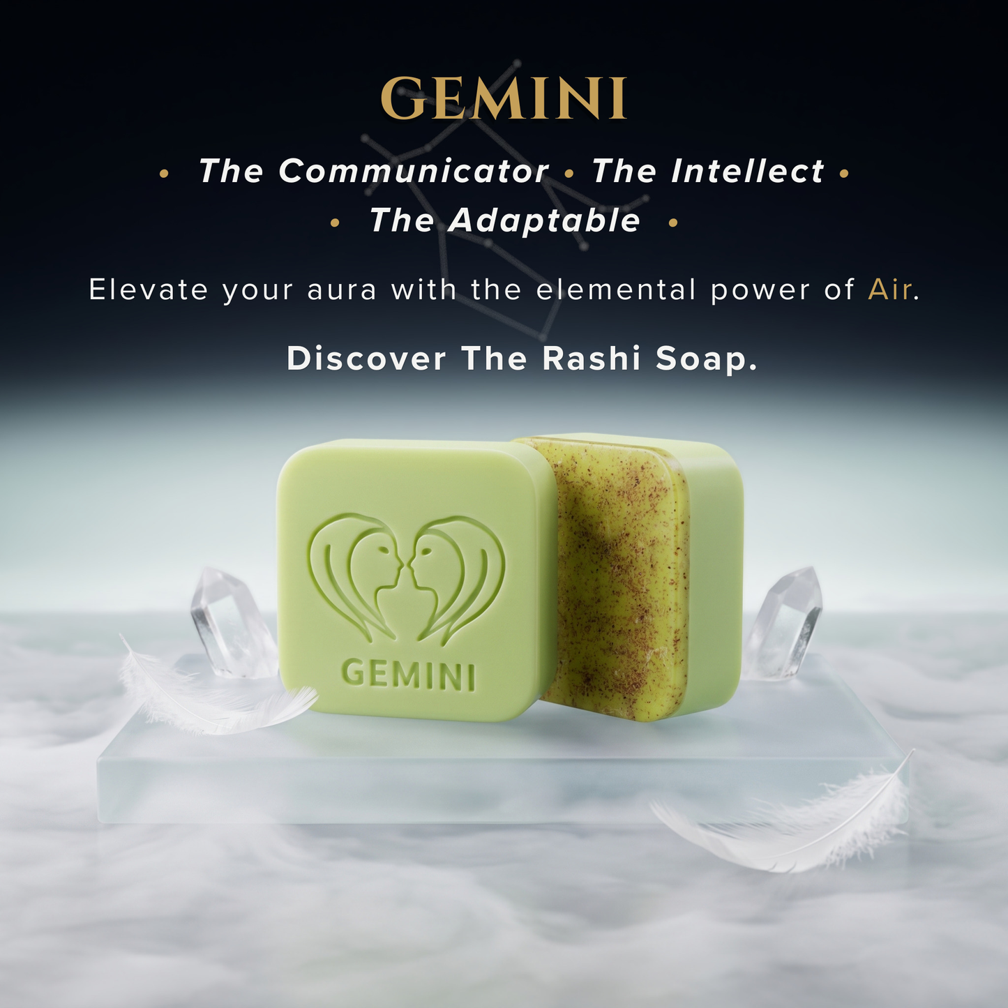 Gemini Zodiac Soap