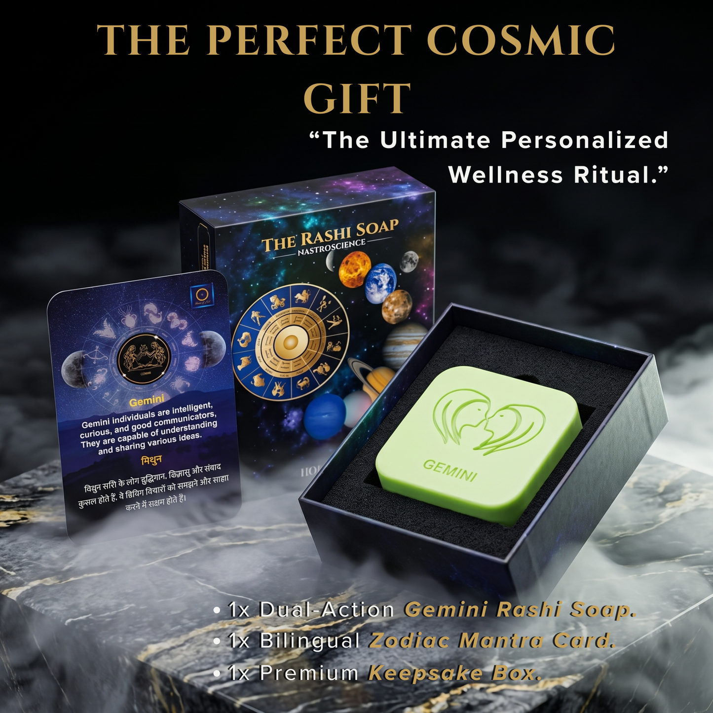 Gemini Zodiac Soap