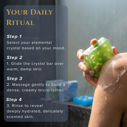 Green & Blue Premium Crystal Soap Pack of 2 - view 6