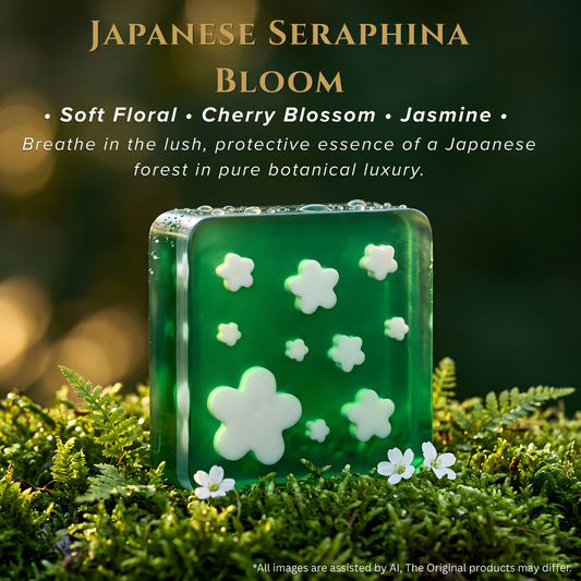 Japanese Seraphina Bloom Crystal Soap - Nastroscience, view 2