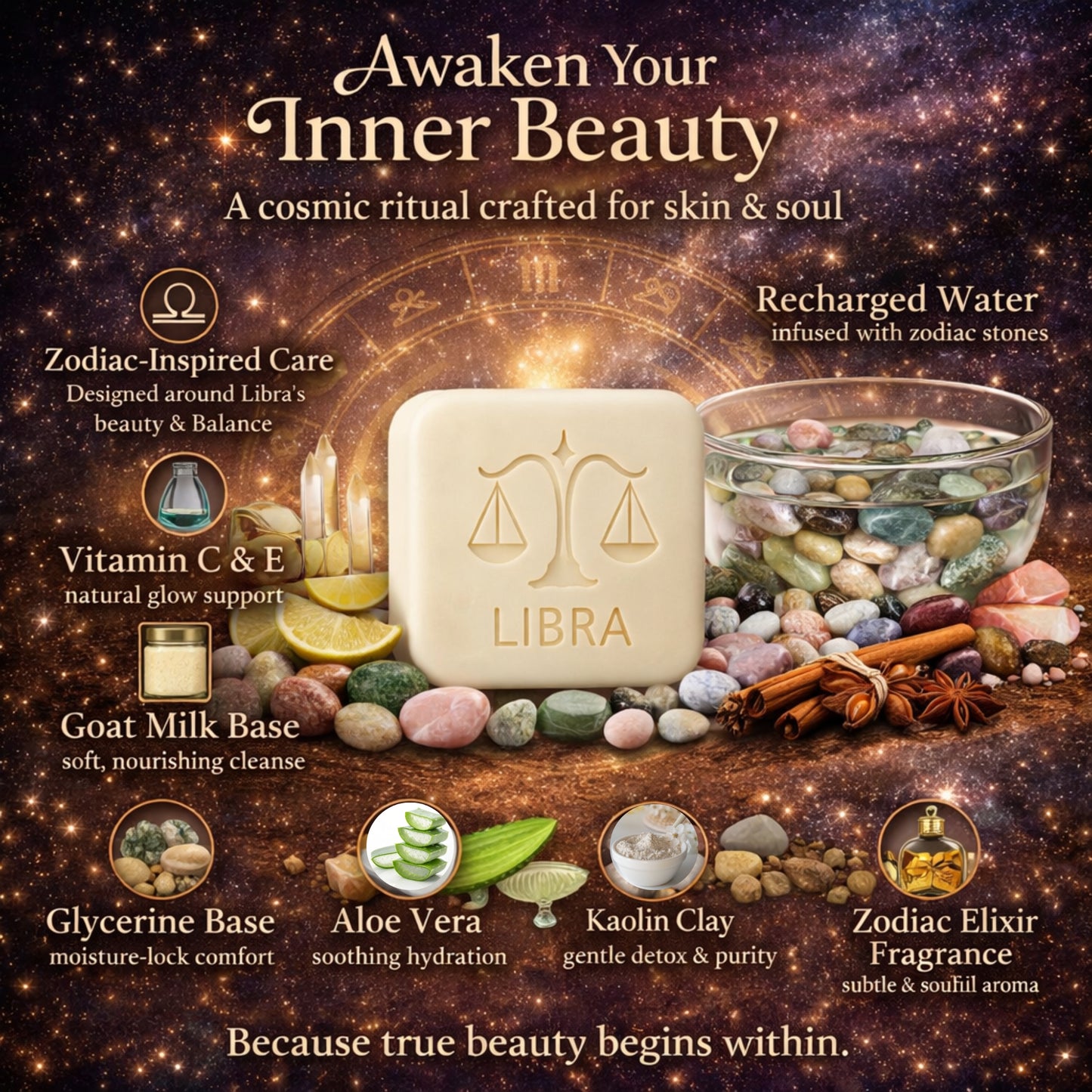 Libra Zodiac Soap
