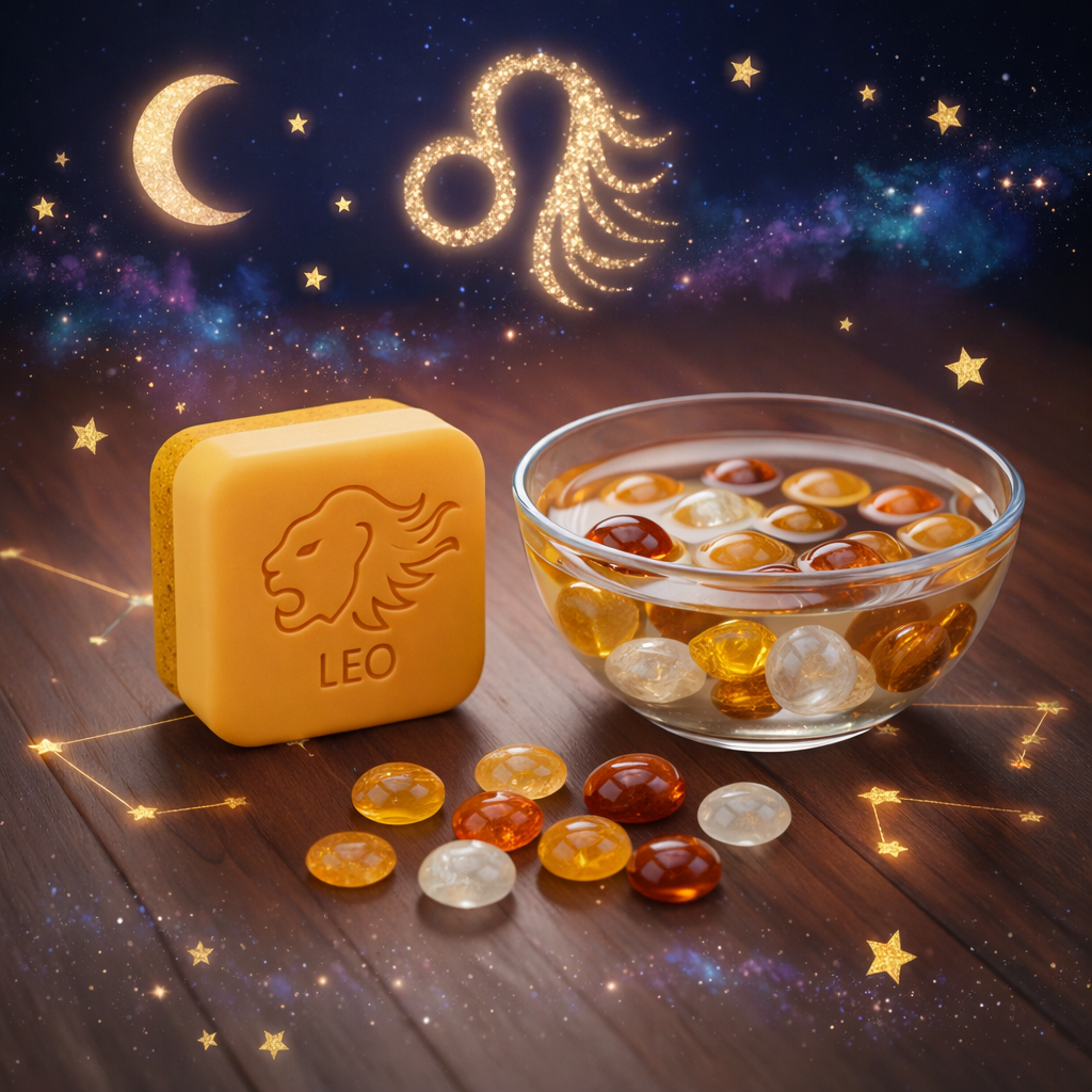 Leo Zodiac Soap