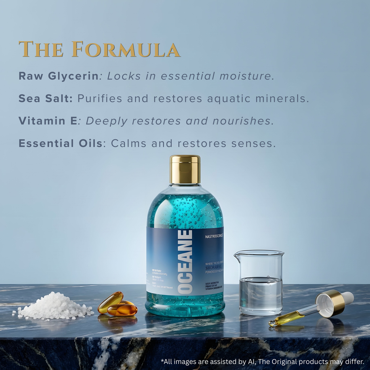 Oceane Shower Gel - Nastroscience, view 3