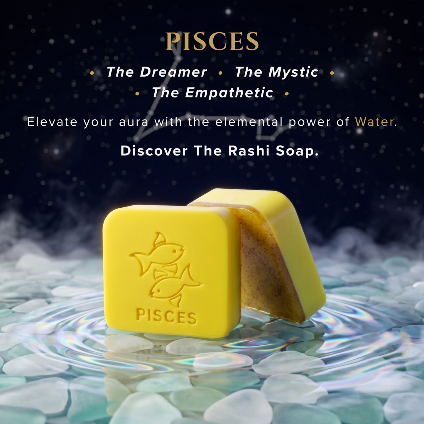 Pisces Zodiac Soap
