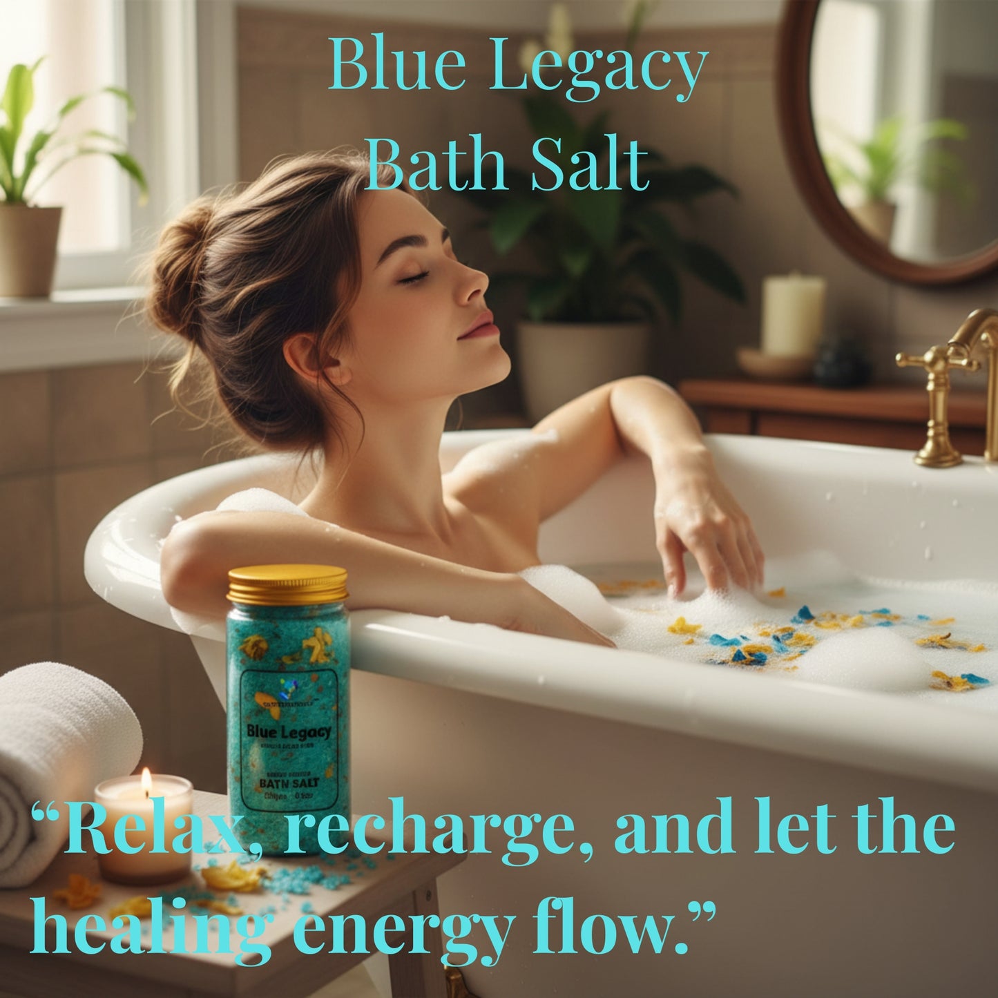 Blue Legacy Energy Infused Bath Salt