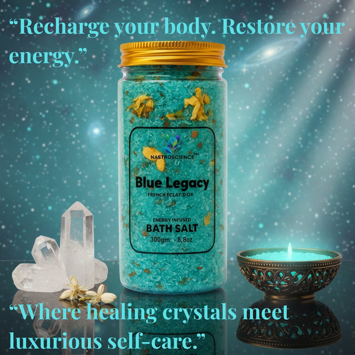 Blue Legacy Energy Infused Bath Salt