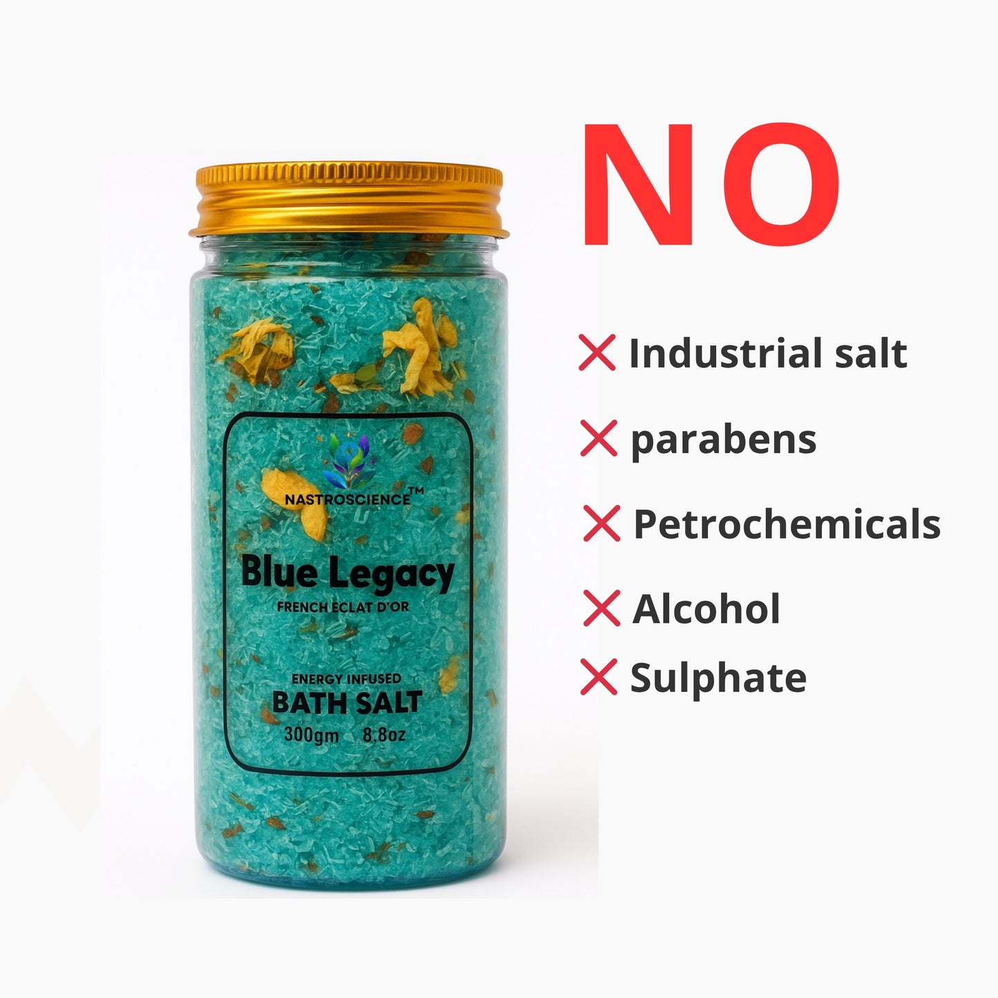 Blue Legacy Energy Infused Bath Salt