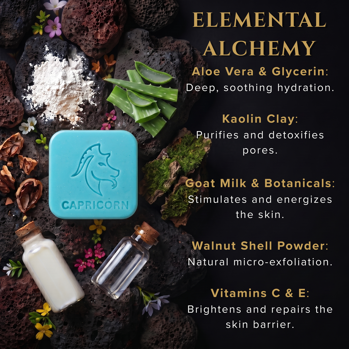 Capricorn Zodiac Soap