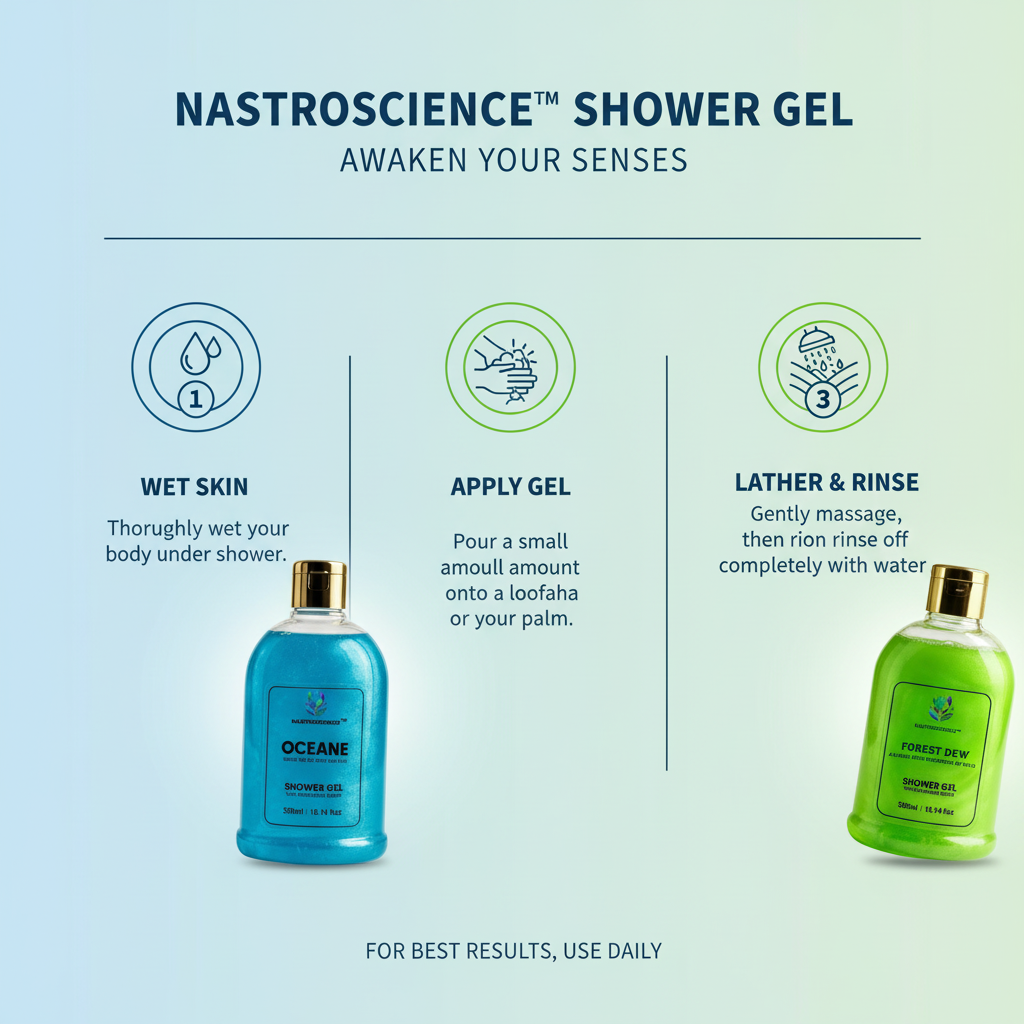 Sunshine Sparkle & Oceane Shower Gel (Pack Of 2)