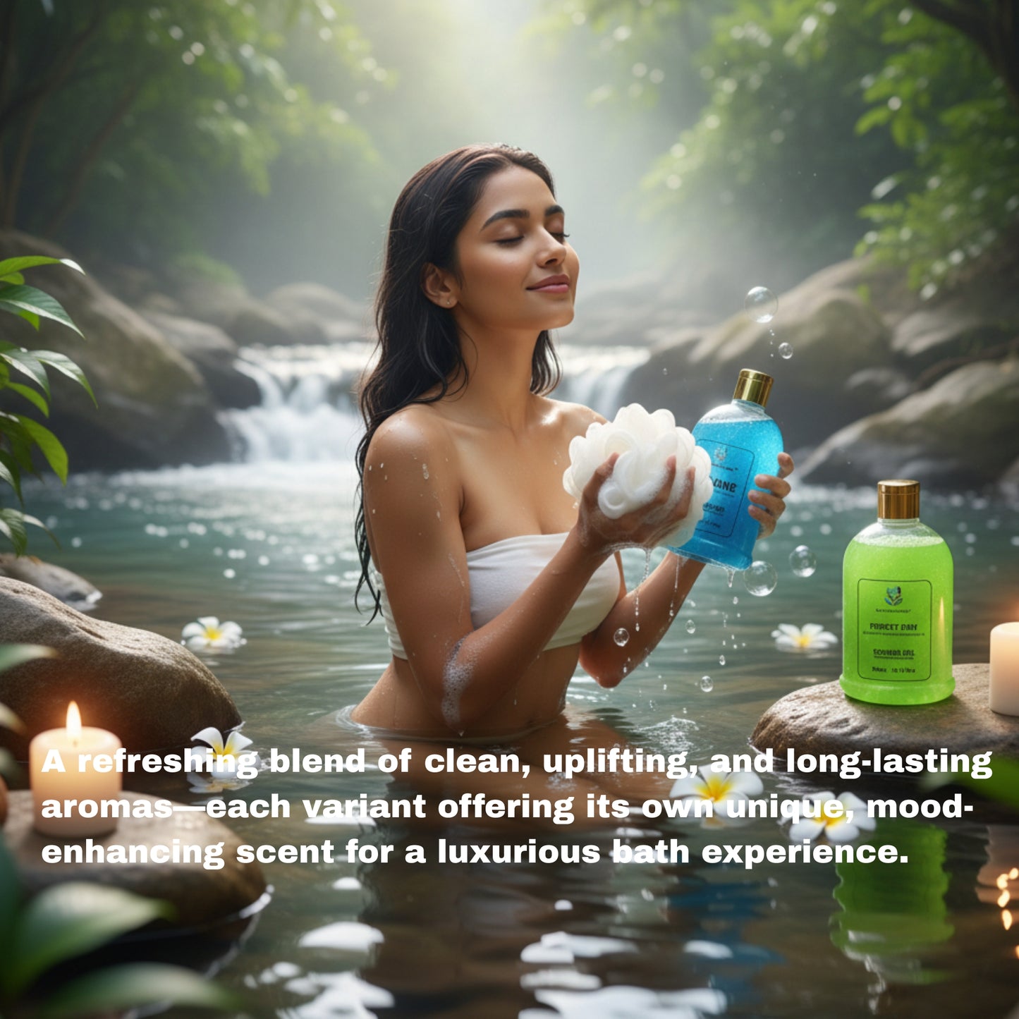 Oceane & Forest Dew Shower Gel (Pack Of 2)