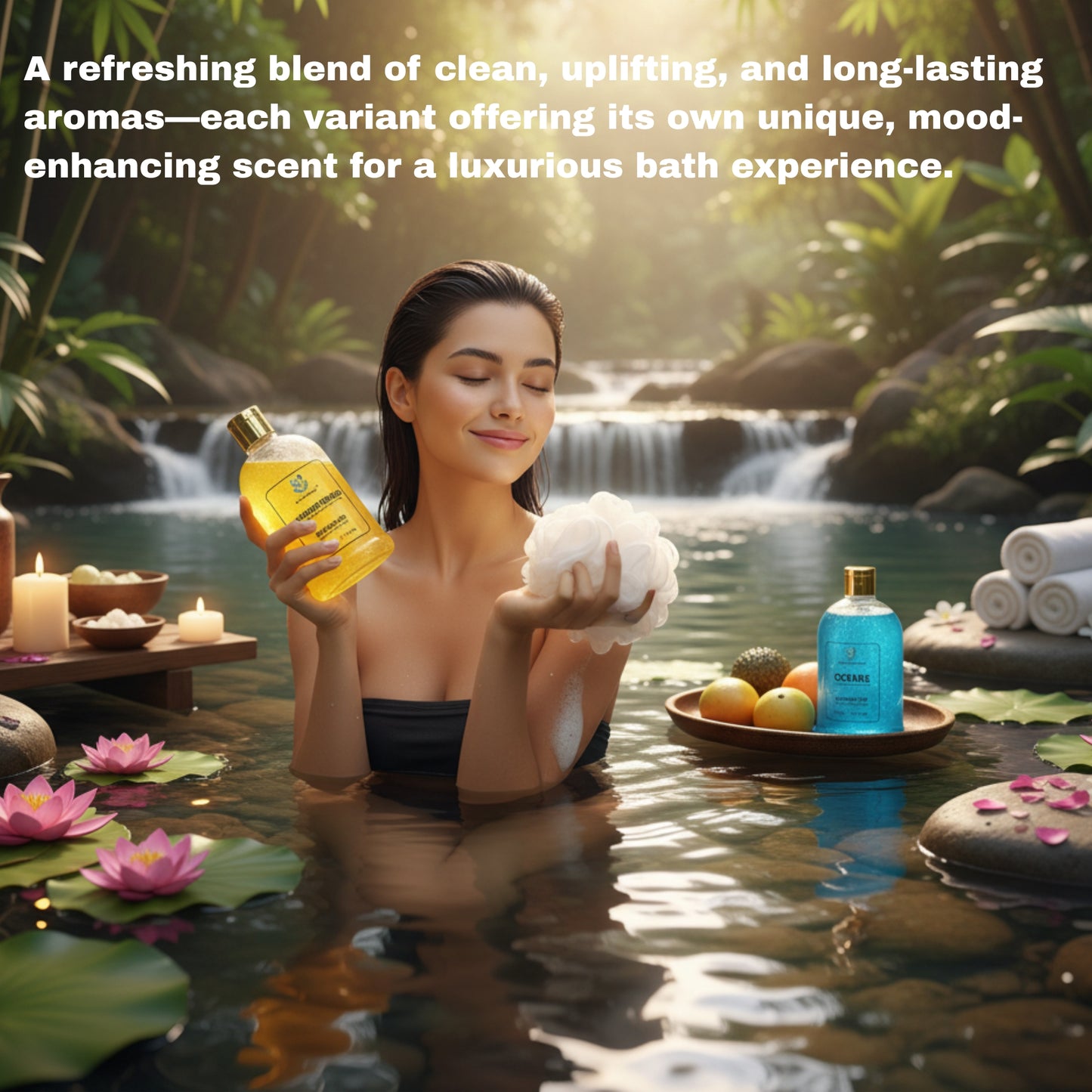 Sunshine Sparkle & Oceane Shower Gel (Pack Of 2)