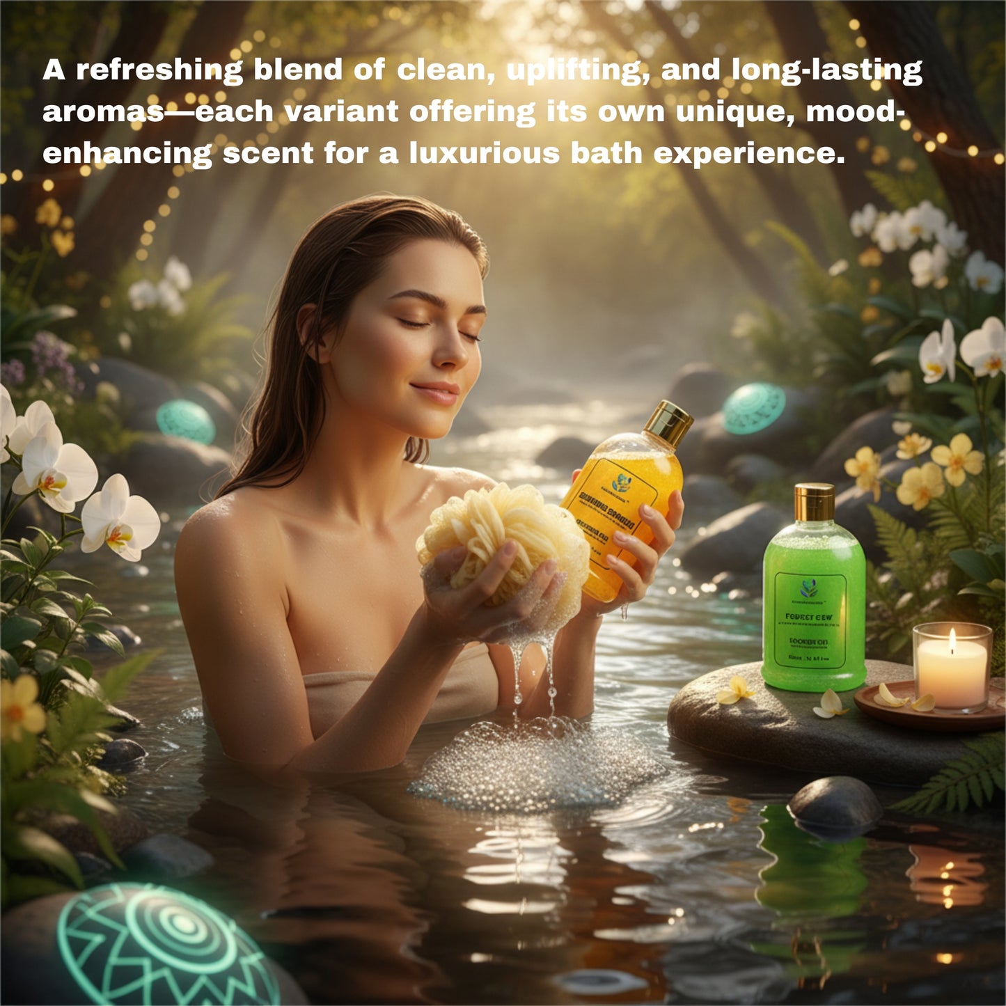 Sunshine Sparkle & Forest Dew Shower Gel (Pack Of 2)