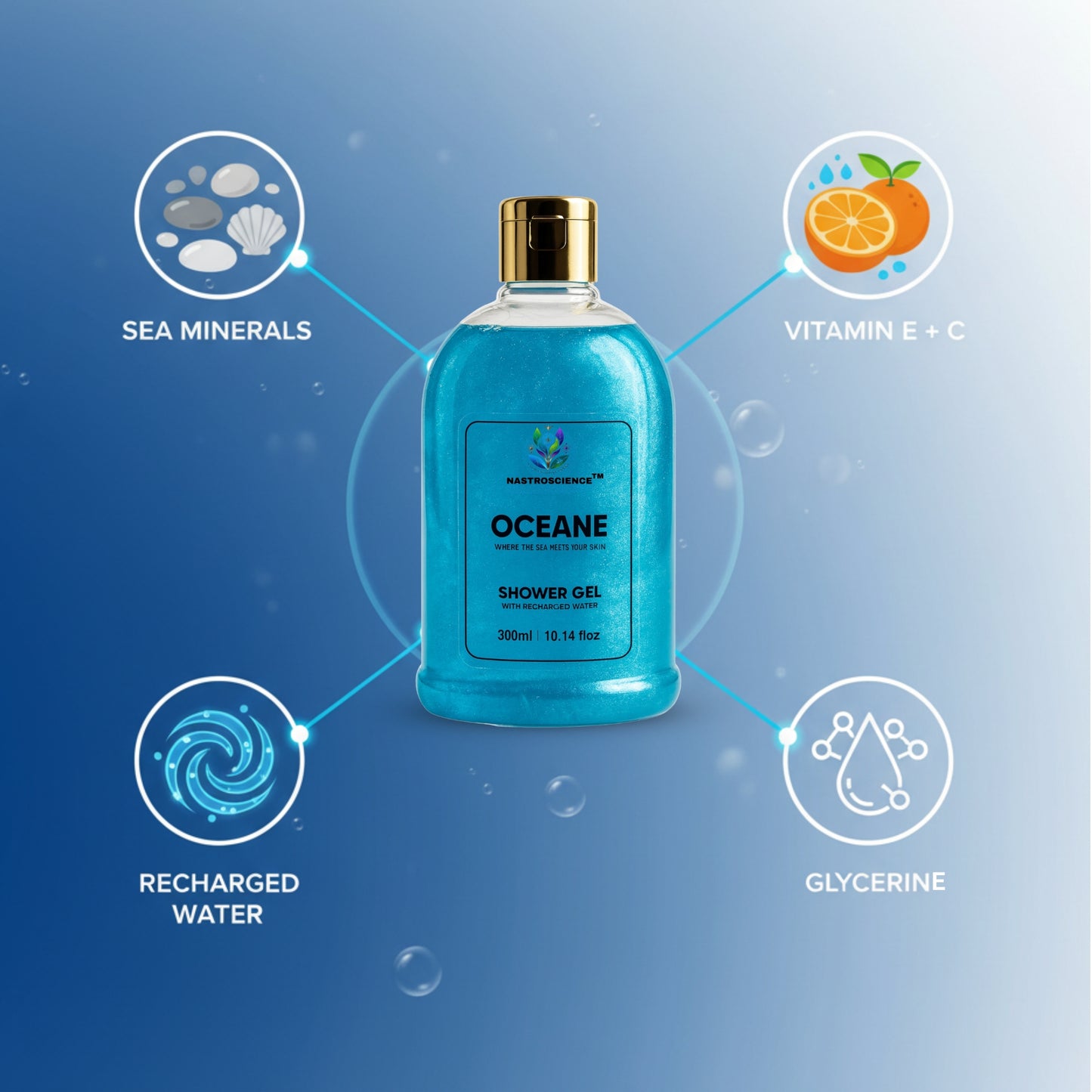 Oceane Shower Gel (Pack of 2)