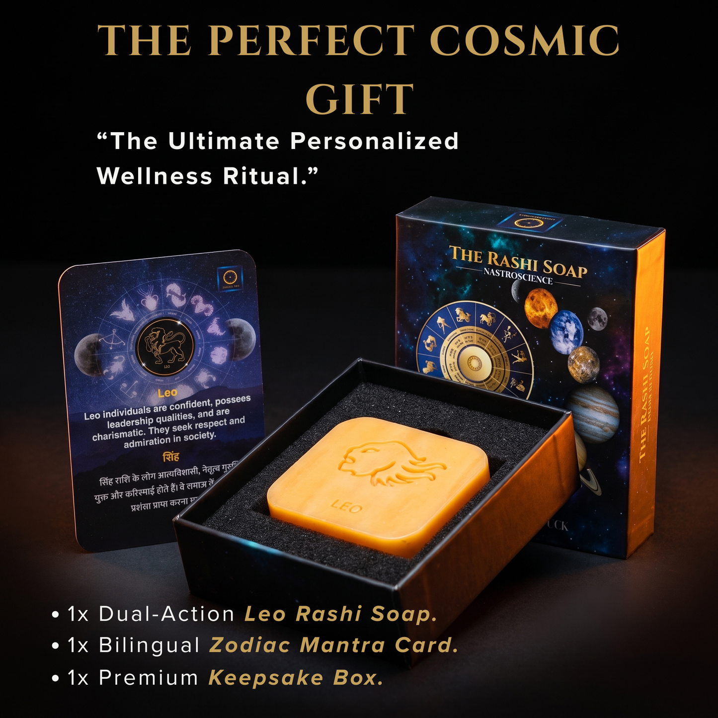 Leo Zodiac Soap