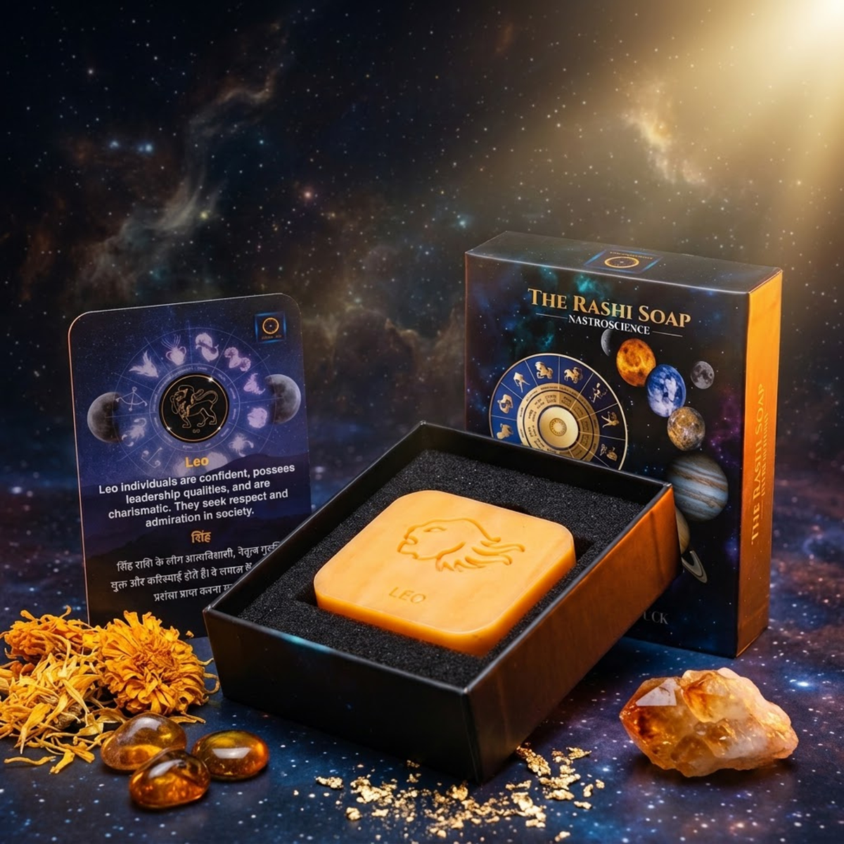 Leo Zodiac Soap