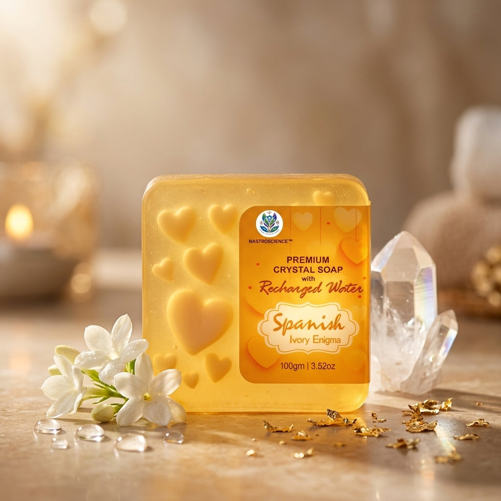 Spanish ivory Enigma Crystal Soap